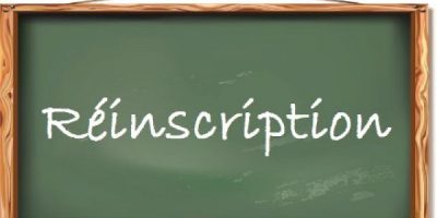 Réinscriptions 2025-2026